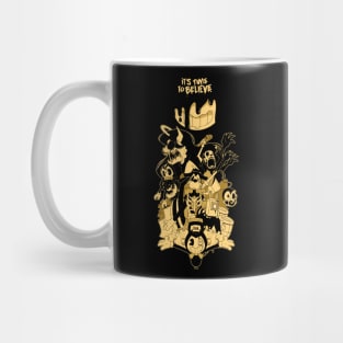 Playera Bendy And Ink Machine, Bendi, Boris, Lawrence, Alice Mug